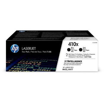 HP 410X CF410XD 2ks čierný (black) originálny toner