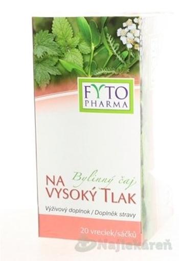FYTO Pharma Bylinný čaj NA VYSOKÝ TLAK, 20x1,25g