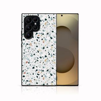 MY ART Ochranný kryt pre Samsung Galaxy S25 Ultra 5G GREY TERRAZZO (163)