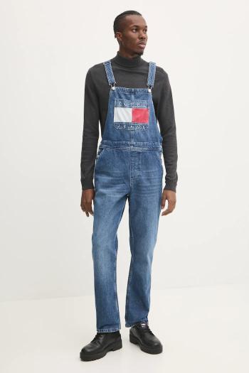 Rifľové nohavice na traky Tommy Jeans DM0DM20440