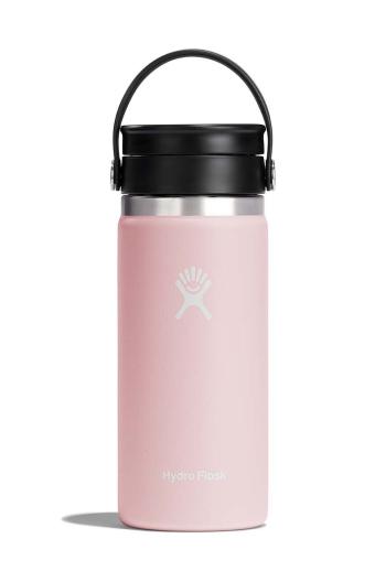 Termo fľaša Hydro Flask 16 Oz Wide Flex Sip Lid Trillium ružová farba, W16BCX678