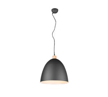 Závesné osvetlenie Reality Jagger čierna R30681932