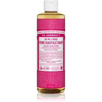 Dr. Bronner’s Rose tekuté univerzálne mydlo 475 m