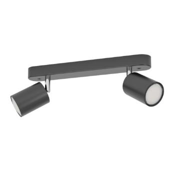 LED bodové osvetlenie Eglo RECISO-E čierna 74007