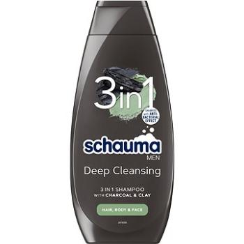 SCHWARZKOPF SCHAUMA Men 3 v 1 Uhlie & Íl 400 ml (9000101284690)