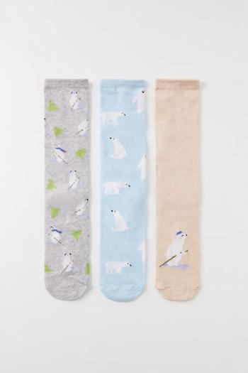 Ponožky women'secret GENERIC SOCKS PACKS 3-pak dámske, viac farieb, 4488627