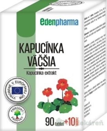 EdenPharma Kapucínka väčšia 100 tabliet