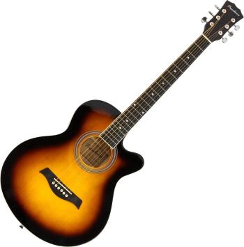 Pasadena SG026C-38 Vintage Sunburst Akustická gitara Jumbo