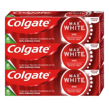 Colgate Bělicí zubní pasta Max White One 3 x 75 ml