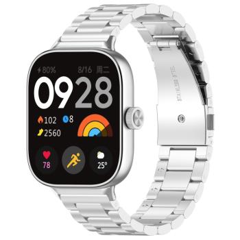 Kovový Remienok Redmi Watch 4 strieborný