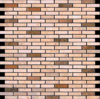 Kamenná mozaika Premium Mosaic Stone béžová 29x30 cm mat STMOS1040CRW