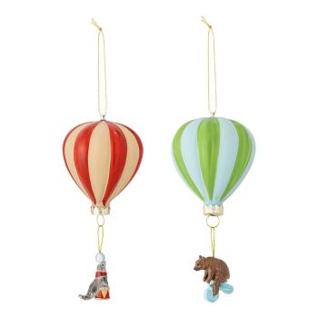 Üveg karácsonyfadísz készlet 2 db-os ø 8 cm Hettie – Bloomingville