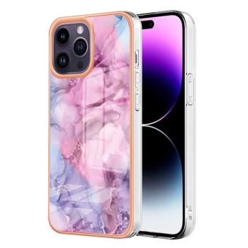 IMD MARBLE Ochranný kryt pre Apple iPhone 16 Pro Max PINK