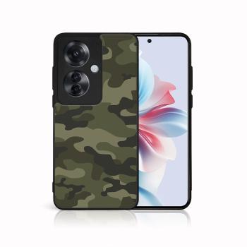 MY ART Ochranný kryt pre Oppo Reno11 F 5G GREEN CAMO (235)