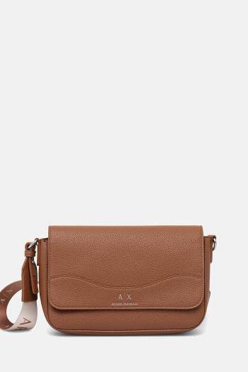 Kabelka Armani Exchange hnedá farba, 942912 CC783