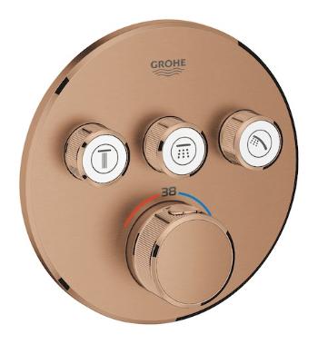 Termostat GROHE Smart Control s termostatickou baterií Brushed Warm Sunset 29121DL0