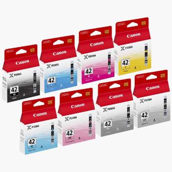 Canon originál ink CLI-42 8inks Multi Pack, CMYK, 6384B010, Canon 8-pack Pixma Pro-100