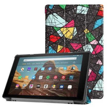 ART Zaklápací obal Amazon Kindle Fire HD 10 2019 / 2017 (9. generácia / 7. generácia) COLORFUL