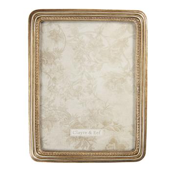 Zlatý fotorámeček ve vintage stylu Aimee - 18*1*23 cm / 15*20 cm 2F0768