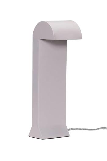 Stolná lampa Hübsch Soothe šedá farba