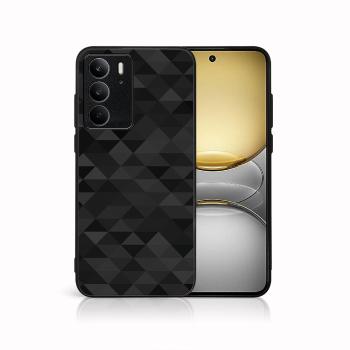 MY ART Ochranný kryt pre Realme C75 BLACK TRIANGLES (232)
