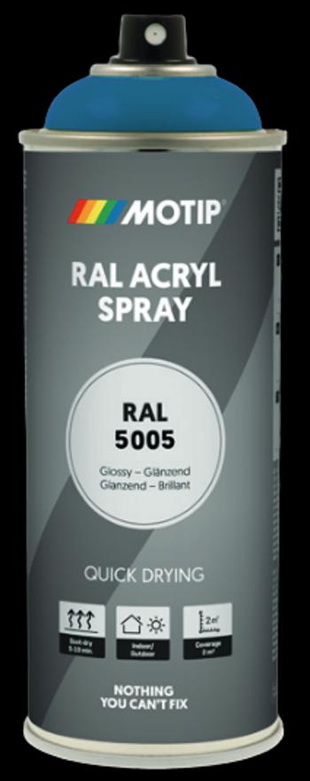 MOTIP Industrial - akrylový lak v spreji 400 ml lesklý