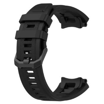 BStrap Silicone remienok na Xiaomi Amazfit Active Edge, black