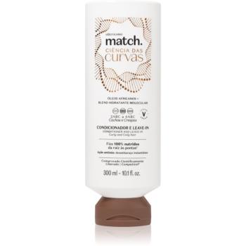 Match. Science of Curves bezoplachový kondicionér pre vlnité a kučeravé vlasy 300 ml