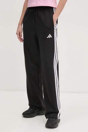 Tepláky adidas Essentials čierna farba, vzorované, JE1300