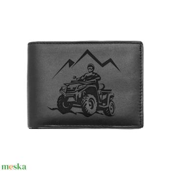 Valódi bőr pénztárca - Quad