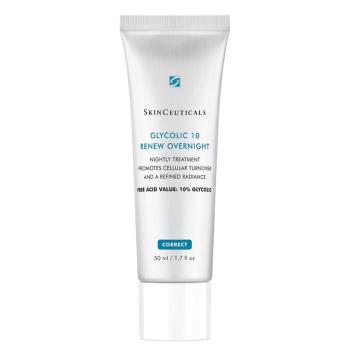 SkinCeuticals Nočný krém s kyselinou glykolovou Glycolic 10 Renew Overnight (Nightly Treatment) 50 ml