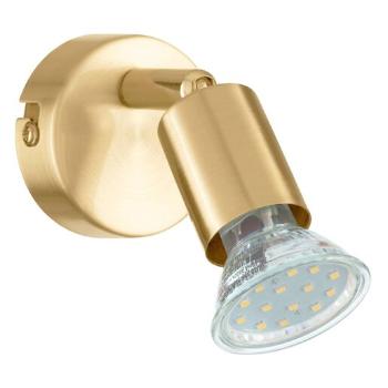 LED bodové osvetlenie Eglo BUZZ-LED mosadz 33184