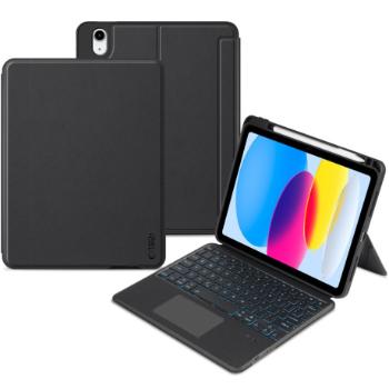 Tech-Protect SC Mag Pen puzdro s klávesnicou na iPad 10.9'' 10gen 2022, čierne