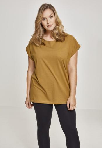 Urban Classics Ladies Extended Shoulder Tee nut - 4XL