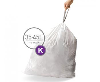 Vrecká do odpadkového koša 35-45 l Simplehuman zaťahovacie 20 ks SHCW0171