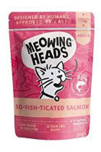 MEOWING HEADS Losos s rybou 100 g + Množstevná zľava