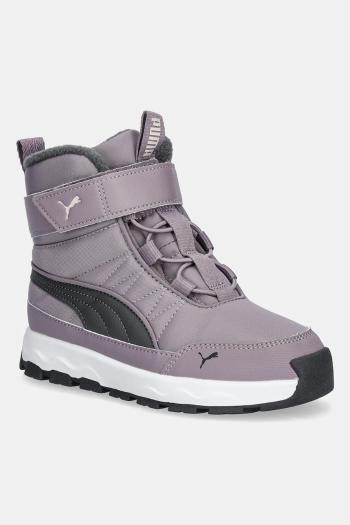 Detské snehule Puma Evolve Boot AC+ PS čierna farba, 392645