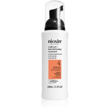 Nioxin System 4 Scalp + Hair Thickening Treatment kúra pre výrazne rednúce, jemné a chemicky ošetrené vlasy 100 ml