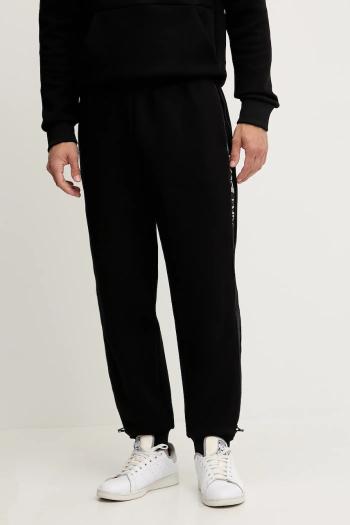 Tepláky EA7 Emporio Armani čierna farba, AF13538.7M000144