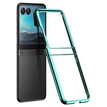 ELECTRO Plastový obal pre Motorola Razr 60 zelený