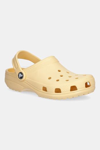 Detské šľapky Crocs CLASSIC KIDS CLOG zelená farba, 206991