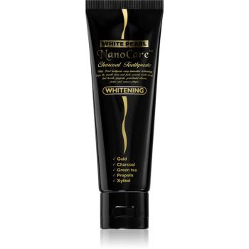 White Pearl NanoCare Whitening zubná pasta s nanočiastočkami zlata a aktívneho uhlia 100 g