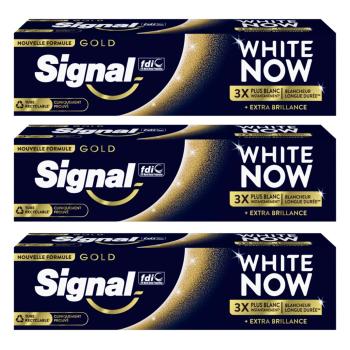 Signal White Now Gold Fogkrém 3x75ml