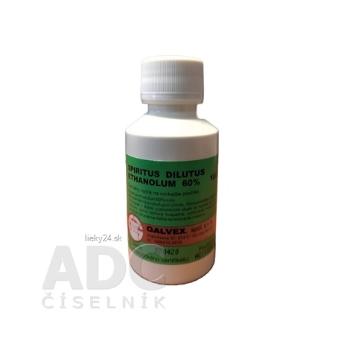 SPIRITUS DILUTUS / ETHANOLUM 60% - GALVEX