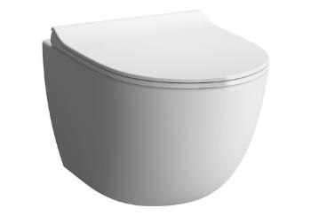 WC závesné VitrA Sento mat zadný odpad 7748-001-0075