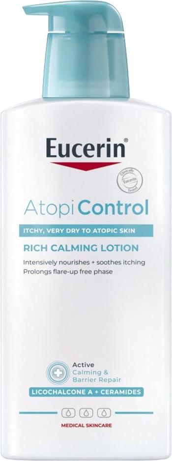 EUCERIN AtopiControl Telové mlieko 400 ml