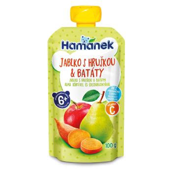 HAMÁNEK Jablko s hruškou a sladkými zemiakmi 6m+ 100 g