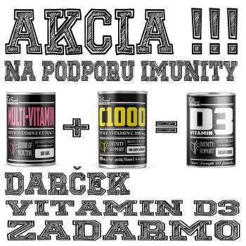 Multi-Vitamin + C 1000 + Vitamín D3 Zadarmo - FitBoom 100 tbl. + 100 kaps. + 60 kaps.