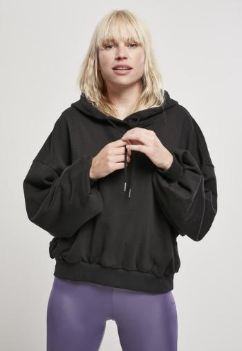 Urban Classics Ladies Organic Oversized Terry Hoody black - M/L