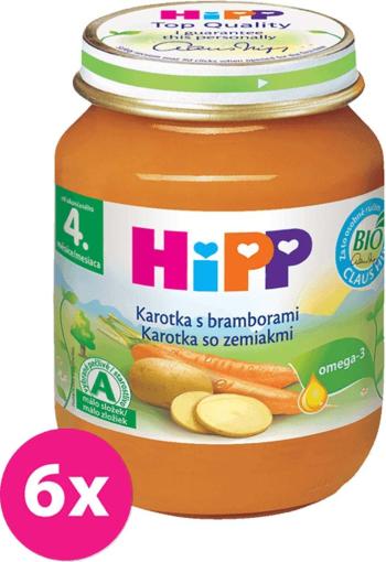 6x HiPP BIO Mrkva so zemiakmi (125 g) - zeleninový príkrm